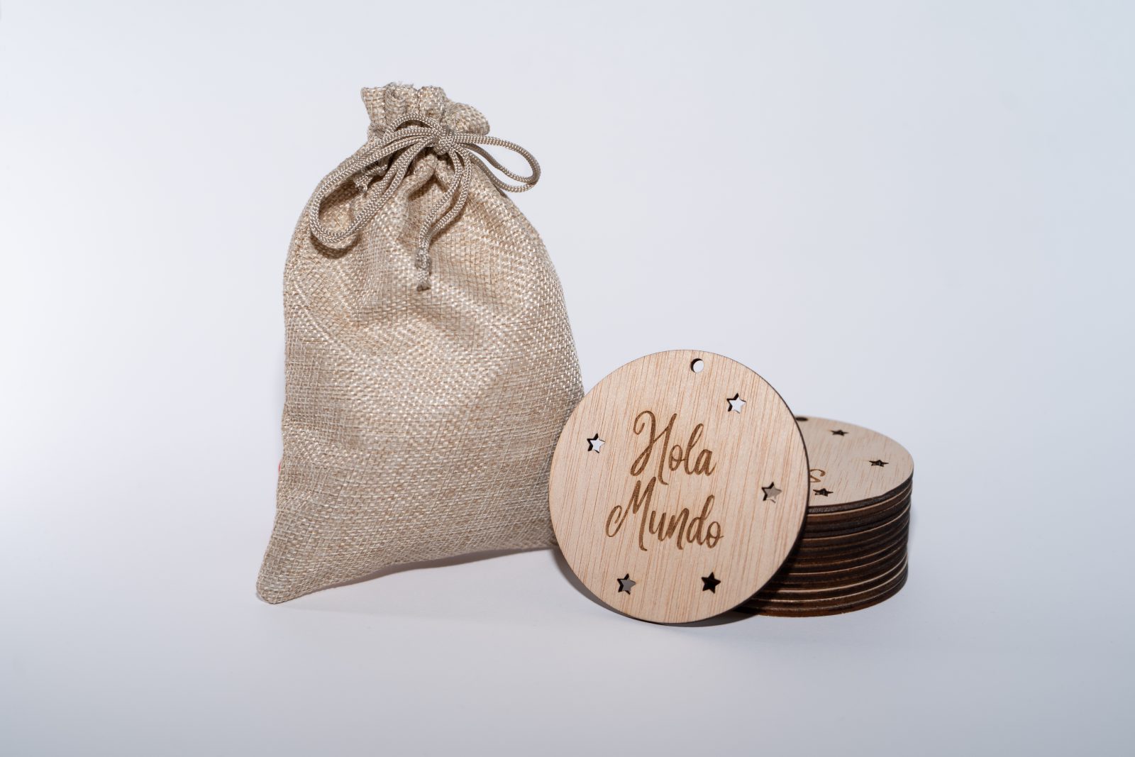 Placas de Cumplemes de Bebé de Madera – Set de 14 Discos Mensuales – Ideal para Fotos de Recién Nacidos y Regalo de Baby Shower